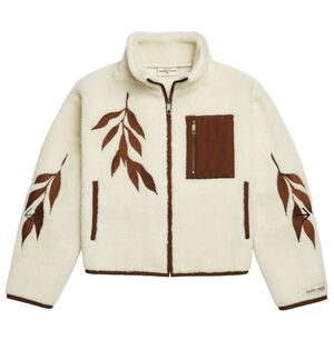 Taylor Swift Evermore Life Is a Willow Zip Up Sherpa Fleece Jacket Holiday Drop